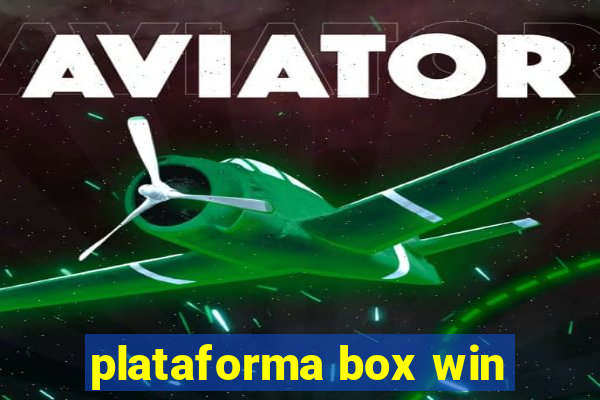 plataforma box win